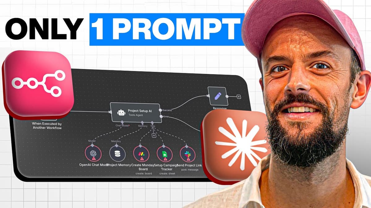 Build n8n AI Agents INSTANTLY Using Claude MCP (Full Tutorial)